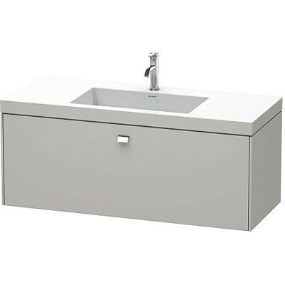 Duravit Brioso Wandwaschbecken - Rechteckig, 120x48 cm - Betonggrau Duravit Brioso Wandwaschbecken - Rechteckig, 120x48 cm - Betonggrau