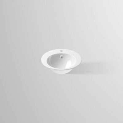 Alape Gmbh - Runde Einbauwaschbecken - 450mm - Weiß Alape Gmbh - Runde Einbauwaschbecken - 450mm - Weiß