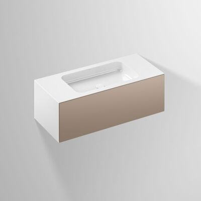 Alape WP.Folio4 Wandhängender Waschplatz - Rechteckig, 1004x350x450mm Alape WP.Folio4 Wandhängender Waschplatz - Rechteckig, 1004x350x450mm
