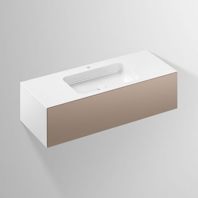 Alape WP.Folio5 Wandwaschbecken - Rechteckig, 1254x350x500mm Alape WP.Folio5 Wandwaschbecken - Rechteckig, 1254x350x500mm
