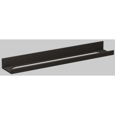 Alape Ablage 8271140980 AS.600.HT 600 x 50 x 100 mm, Aluminium mattschwarz pulverbeschichtet Alape Ablage 8271140980 AS.600.HT 600 x 50 x 100 mm, Aluminium mattschwarz pulverbeschichtet