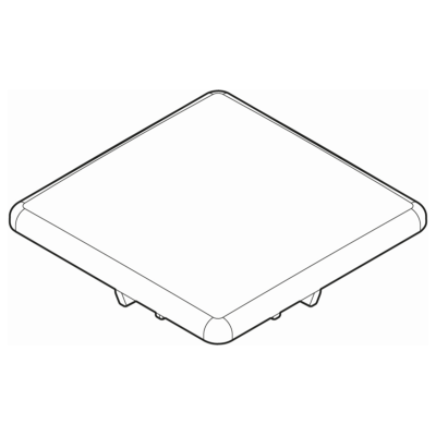 Alape Ventildeckel 9510001000 - Quadratisch, Glasiert, Weiß Alape Ventildeckel 9510001000 - Quadratisch, Glasiert, Weiß