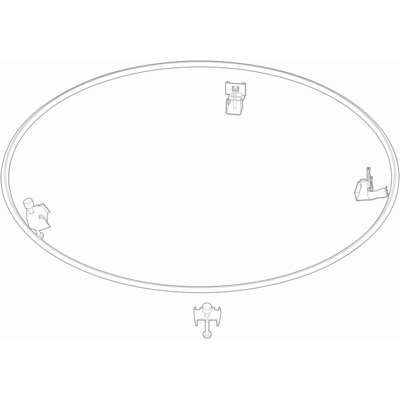 Alape Zubehörbeutel 9510950011 483x5x483mm, 5-teilig Alape Zubehörbeutel 9510950011 483x5x483mm, 5-teilig