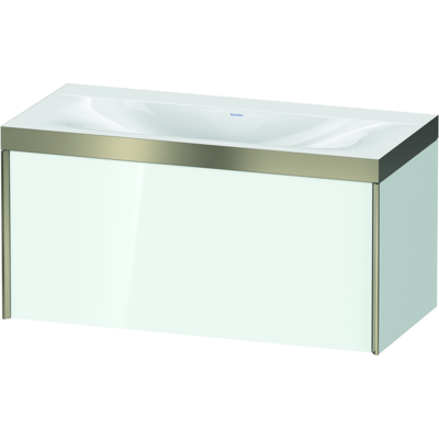 Duravit Xviu C-Bonded Set Waschtisch - 1 Schublade, Ohne Hahnloch, 1000mm Duravit Xviu C-Bonded Set Waschtisch - 1 Schublade, Ohne Hahnloch, 1000mm