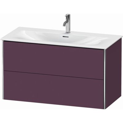 Duravit XS432509494 Aubergine Wandhängender Waschtischschrank - Badmöbel Duravit XS432509494 Aubergine Wandhängender Waschtischschrank - Badmöbel