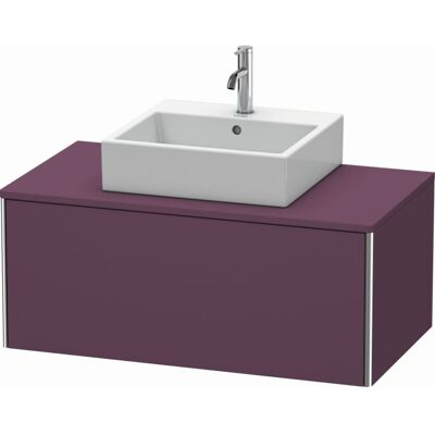 Duravit XSquare Waschtisch-Unterschrank XS490109494 100x40x54,8cm, 1 Auszug, Aubergine seidenmatt Duravit XSquare Waschtisch-Unterschrank XS490109494 100x40x54,8cm, 1 Auszug, Aubergine seidenmatt