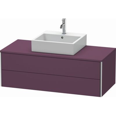 Duravit XSquare Waschtisch-Unterschrank XS491209494 120x40x54,8cm, 2 Schubkästen, Aubergine seidenmatt Duravit XSquare Waschtisch-Unterschrank XS491209494 120x40x54,8cm, 2 Schubkästen, Aubergine seidenmatt