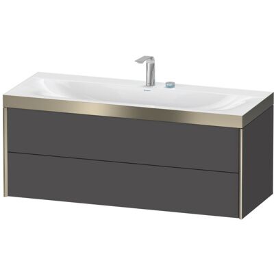 Duravit Wandmontiertes C-bonded Set - Graphit Matt - Rechteckig Duravit Wandmontiertes C-bonded Set - Graphit Matt - Rechteckig