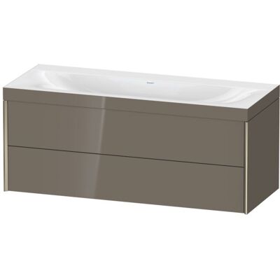 Duravit Wandhängendes Flannel Grau Badezimmer-Set - XViu XV4617NB189C Duravit Wandhängendes Flannel Grau Badezimmer-Set - XViu XV4617NB189C
