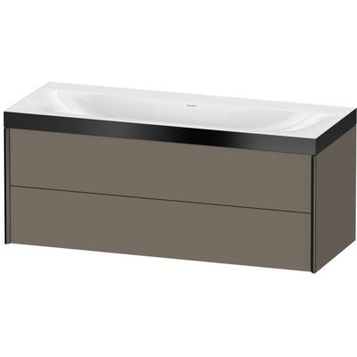 Duravit Xviu C-Bonded Set Wandhängend Flannell Grau - Badezimmermöbel-Set Duravit Xviu C-Bonded Set Wandhängend Flannell Grau - Badezimmermöbel-Set