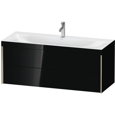 Duravit Xviu C-Bonded Set Wandhängend - Schwarz Hochglanz Duravit Xviu C-Bonded Set Wandhängend - Schwarz Hochglanz