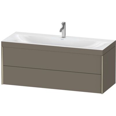 Duravit Wandhängendes Set Flannel Grau - Waschtisch Duravit Wandhängendes Set Flannel Grau - Waschtisch