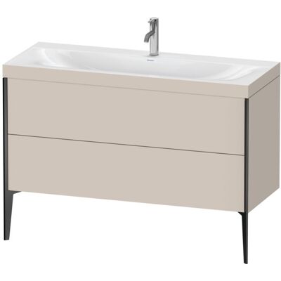 Duravit Xviu C-Bonded Set Bodenstehend - Waschbeckenset Duravit Xviu C-Bonded Set Bodenstehend - Waschbeckenset