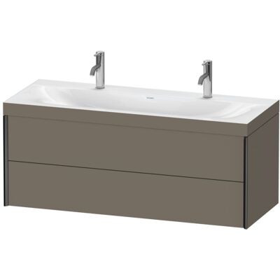 Duravit Wandhängendes Seidenmatt Grau Badezimmer-Set - Modell XV4618OB290C Duravit Wandhängendes Seidenmatt Grau Badezimmer-Set - Modell XV4618OB290C
