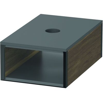 Duravit XSquare Box XS994807777 mit Deckel, für Spiegelschrank, 10x16cm, Nussbaum massiv Duravit XSquare Box XS994807777 mit Deckel, für Spiegelschrank, 10x16cm, Nussbaum massiv