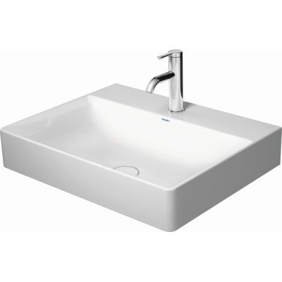 Duravit DuraSquare Waschtisch 2353600070 weiß, 60x47cm, ohne Hahnloch, ohne Überlauf Duravit DuraSquare Waschtisch 2353600070 weiß, 60x47cm, ohne Hahnloch, ohne Überlauf