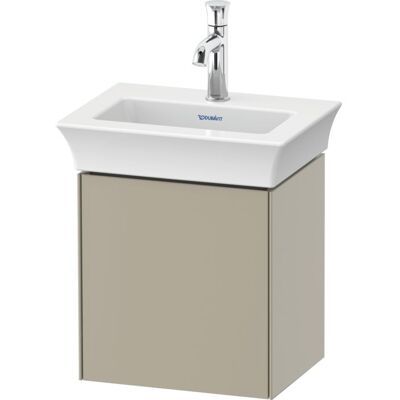 Duravit White Tulip Waschtisch-Unterschrank WT4240R6060 38,4 x 29,8 cm, Taupe Seidenmatt, wandhängend, 1 Türe, rechts Duravit White Tulip Waschtisch-Unterschrank WT4240R6060 38,4 x 29,8 cm, Taupe Seidenmatt, wandhängend, 1 Türe, rechts