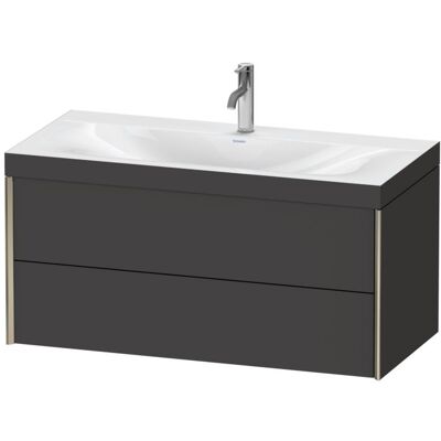 Duravit Xviu C-Bonded Wandhängendes Set - Waschtisch-Kombination Duravit Xviu C-Bonded Wandhängendes Set - Waschtisch-Kombination