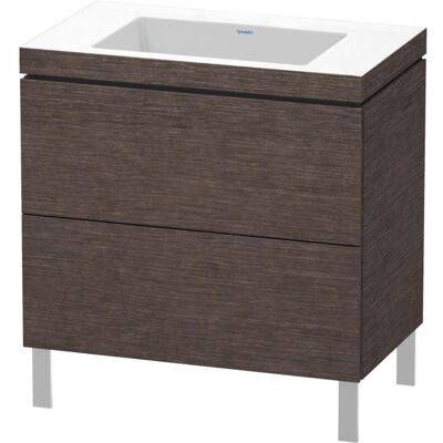 Duravit L-Cube Möbelwaschtisch - Eiche Dunkel gebürstet Duravit L-Cube Möbelwaschtisch - Eiche Dunkel gebürstet