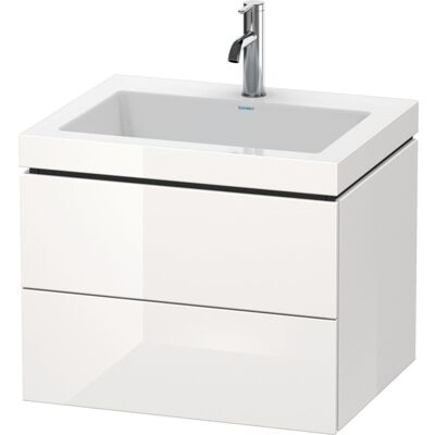 Duravit L-Cube Wandhängendes Set - Graphit Supermatt Duravit L-Cube Wandhängendes Set - Graphit Supermatt