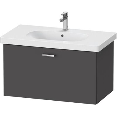 Duravit XBase Waschtisch-Unterschrank XB607104949 80x44,8x45,8cm, graphit matt, 1 Auszug Duravit XBase Waschtisch-Unterschrank XB607104949 80x44,8x45,8cm, graphit matt, 1 Auszug