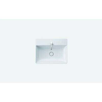 Duravit DuraSquare Waschtisch 2353600041 weiss, 60x47cm, ohne Überlauf, mit Hahnloch Duravit DuraSquare Waschtisch 2353600041 weiss, 60x47cm, ohne Überlauf, mit Hahnloch