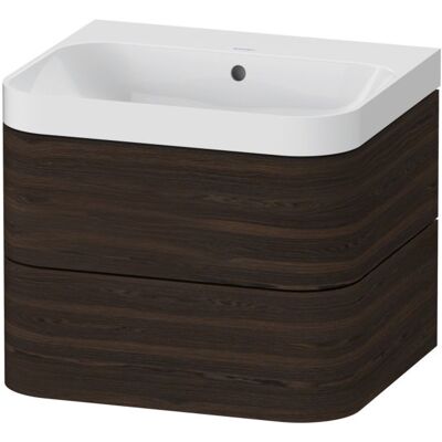 Duravit Happy D.2 Plus Möbelwaschtisch HP4345N6969 57,5 x 49 cm, ohne Hahnloch, nussbaum gebürstet, 2 Schubkästen Duravit Happy D.2 Plus Möbelwaschtisch HP4345N6969 57,5 x 49 cm, ohne Hahnloch, nussbaum gebürstet, 2 Schubkästen