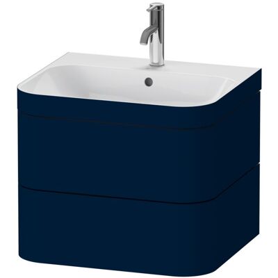 Duravit Happy D.2 Plus Badezimmer-Set - Waschbecken, Nachtblau Duravit Happy D.2 Plus Badezimmer-Set - Waschbecken, Nachtblau