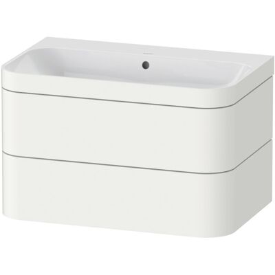 Duravit Happy D.2 Plus Möbelwaschtisch-Unterschrank HP4637N3636 77,5 x 49 cm, ohne Hahnloch, weiß seidenmatt Duravit Happy D.2 Plus Möbelwaschtisch-Unterschrank HP4637N3636 77,5 x 49 cm, ohne Hahnloch, weiß seidenmatt