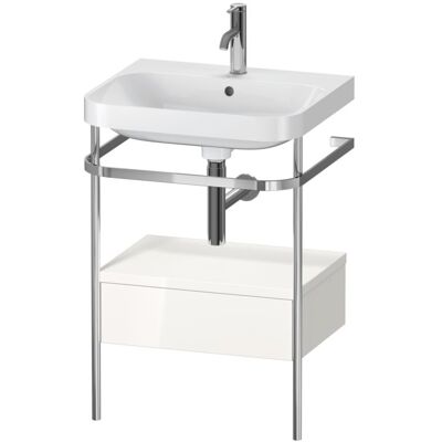 Duravit Happy D.2 Plus C-Shaped Set mit Metallkonsole Duravit Happy D.2 Plus C-Shaped Set mit Metallkonsole