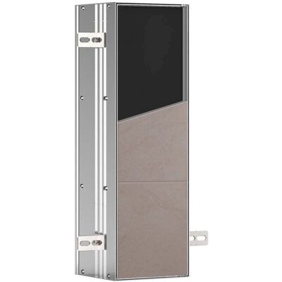Emco Asis Plus Bürstengarnitur Modul 975611009 Anschlag rechts/links, Unterputzmodul, befliesbar Emco Asis Plus Bürstengarnitur Modul 975611009 Anschlag rechts/links, Unterputzmodul, befliesbar