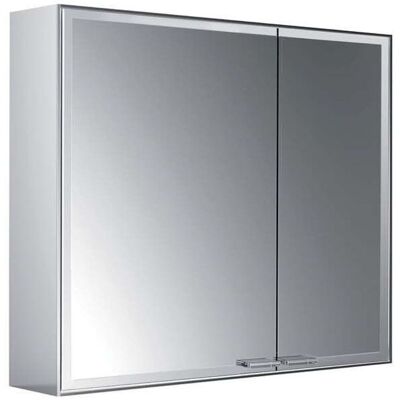 Emco Prestige 2 LED-Spiegelschrank - Aufputz, Links Breite Tür Emco Prestige 2 LED-Spiegelschrank - Aufputz, Links Breite Tür