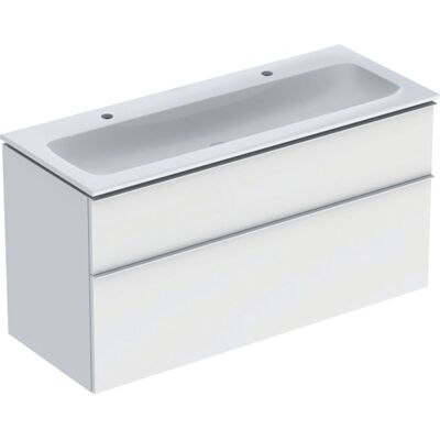 Geberit iCon Set Wandhängendes Waschbecken mit 2 Schubladen - 120x63x48 cm Geberit iCon Set Wandhängendes Waschbecken mit 2 Schubladen - 120x63x48 cm