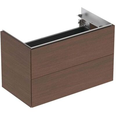 Geberit One Waschtisch-Unterschrank 500381001 2 Schubladen, 74,4x46,5x39,6cm, Echtholzfurnier nussbaum amerikanisch Geberit One Waschtisch-Unterschrank 500381001 2 Schubladen, 74,4x46,5x39,6cm, Echtholzfurnier nussbaum amerikanisch