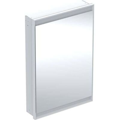 Geberit One Spiegelschrank 505800002 60x90x15cm, mit ComfortLight, 1 Tür, Anschlag links, weiß/Aluminium pulverbeschichtet Geberit One Spiegelschrank 505800002 60x90x15cm, mit ComfortLight, 1 Tür, Anschlag links, weiß/Aluminium pulverbeschichtet