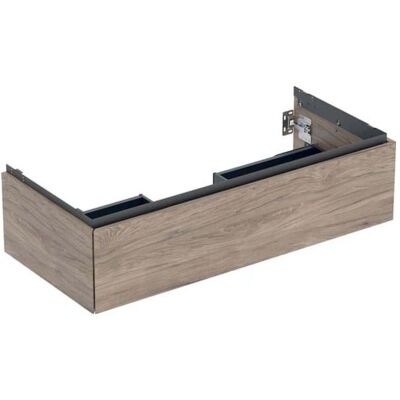 Geberit One Waschtisch-Unterschrank 505074006 103,6 x 50,4 x 47 cm, Nussbaum hickory/Melamin Holzstruktur, 1 Schubladen Geberit One Waschtisch-Unterschrank 505074006 103,6 x 50,4 x 47 cm, Nussbaum hickory/Melamin Holzstruktur, 1 Schubladen