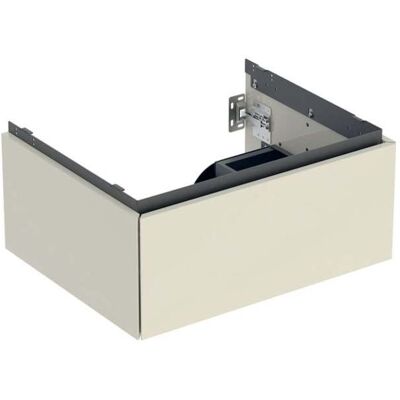 Geberit One Waschtisch-Unterschrank 505071004 59,2 x 50,4 x 47 cm, sand-grau/lackiert hochglänzend, 1 Schubladen Geberit One Waschtisch-Unterschrank 505071004 59,2 x 50,4 x 47 cm, sand-grau/lackiert hochglänzend, 1 Schubladen