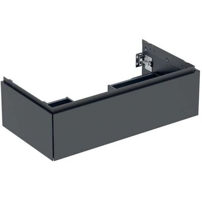 Geberit One Waschtisch-Unterschrank 505073008 88,8 x 50,4 x 47 cm, mattschwarz, 1 Schubladen Geberit One Waschtisch-Unterschrank 505073008 88,8 x 50,4 x 47 cm, mattschwarz, 1 Schubladen