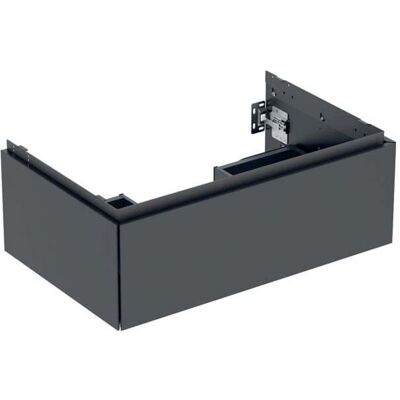 Geberit One Waschtisch-Unterschrank 505072008 74 x 50,4 x 47 cm, mattschwarz, 1 Schubladen Geberit One Waschtisch-Unterschrank 505072008 74 x 50,4 x 47 cm, mattschwarz, 1 Schubladen