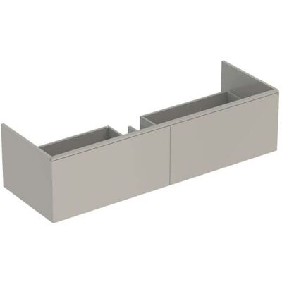 Geberit Xeno² Waschtischunterschrank - Zwei Schubladen, Mineralwerkstoff, Wandmontage Geberit Xeno² Waschtischunterschrank - Zwei Schubladen, Mineralwerkstoff, Wandmontage