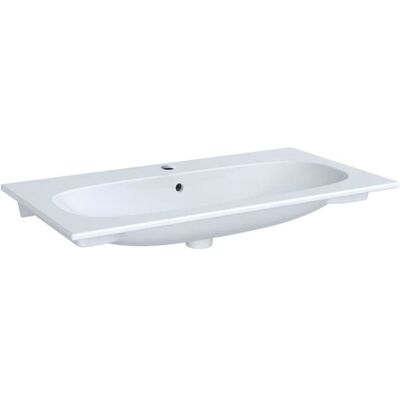 Geberit Acanto Waschbecken - 900x480mm, Weiß - Rechteckig, mit Überlauf & Hahnloch Geberit Acanto Waschbecken - 900x480mm, Weiß - Rechteckig, mit Überlauf & Hahnloch