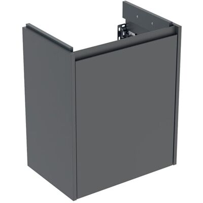 Geberit Renova Compact Waschtisch-Unterschrank 504083JK1 1 Tür, Korpus/Front lava / lackiert seidenmatt, Breite 50 cm Geberit Renova Compact Waschtisch-Unterschrank 504083JK1 1 Tür, Korpus/Front lava / lackiert seidenmatt, Breite 50 cm