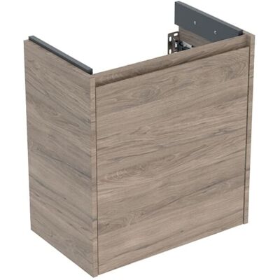 Geberit Renova Compact Waschtisch-Unterschrank 504084JR1 1 Tür, Korpus/Front Nussbaum / Melamin Holzstruktur, Breite 55 cm Geberit Renova Compact Waschtisch-Unterschrank 504084JR1 1 Tür, Korpus/Front Nussbaum / Melamin Holzstruktur, Breite 55 cm