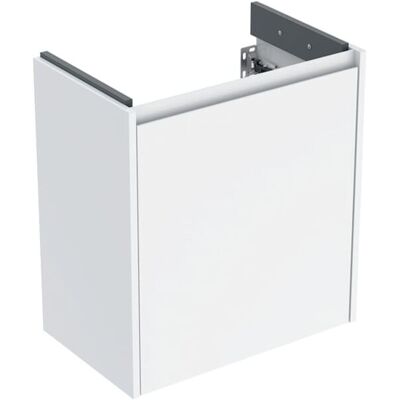 Geberit Renova Compact Waschtisch-Unterschrank 504084011 1 Tür, Korpus/Front weiß / lackiert seidenglanz, Breite 55 cm Geberit Renova Compact Waschtisch-Unterschrank 504084011 1 Tür, Korpus/Front weiß / lackiert seidenglanz, Breite 55 cm
