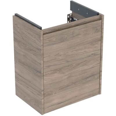 Geberit Renova Compact Waschtisch-Unterschrank 504083JR1 1 Tür, Korpus/Front Nussbaum / Melamin Holzstruktur, Breite 50 cm Geberit Renova Compact Waschtisch-Unterschrank 504083JR1 1 Tür, Korpus/Front Nussbaum / Melamin Holzstruktur, Breite 50 cm