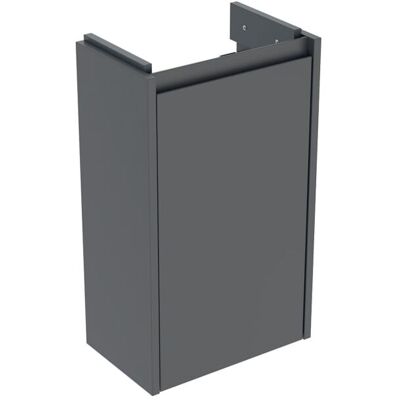 Geberit Renova Compact Waschtisch-Unterschrank 504080JK1 1 Tür, Korpus/Front lava / lackiert seidenmatt, Breite 35,8 cm Geberit Renova Compact Waschtisch-Unterschrank 504080JK1 1 Tür, Korpus/Front lava / lackiert seidenmatt, Breite 35,8 cm