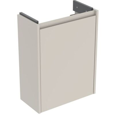 Geberit Renova Compact Waschtisch-Unterschrank 504082DB1 1 Tür, Korpus/Front sandgrau / lackiert seidenmatt, Breite 45,7 cm Geberit Renova Compact Waschtisch-Unterschrank 504082DB1 1 Tür, Korpus/Front sandgrau / lackiert seidenmatt, Breite 45,7 cm
