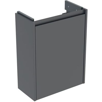 Geberit Renova Compact Waschtisch-Unterschrank 504082JK1 1 Tür, Korpus/Front lava / lackiert seidenmatt, Breite 45,7 cm Geberit Renova Compact Waschtisch-Unterschrank 504082JK1 1 Tür, Korpus/Front lava / lackiert seidenmatt, Breite 45,7 cm