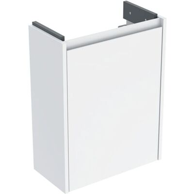 Geberit Renova Compact Waschtisch-Unterschrank 504082011 1 Tür, Korpus/Front weiß / lackiert seidenglanz, Breite 45,7 cm Geberit Renova Compact Waschtisch-Unterschrank 504082011 1 Tür, Korpus/Front weiß / lackiert seidenglanz, Breite 45,7 cm