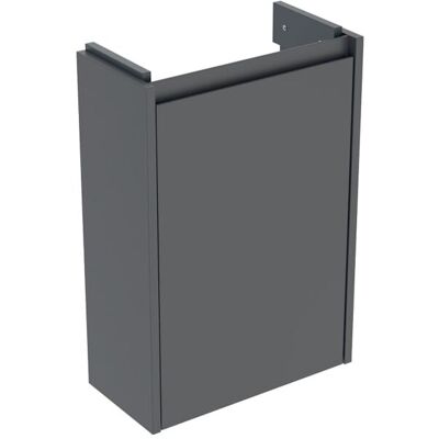 Geberit Renova Compact Waschtisch-Unterschrank 504081JK1 1 Tür, Korpus/Front lava / lackiert seidenmatt, Breite 41,2 cm Geberit Renova Compact Waschtisch-Unterschrank 504081JK1 1 Tür, Korpus/Front lava / lackiert seidenmatt, Breite 41,2 cm